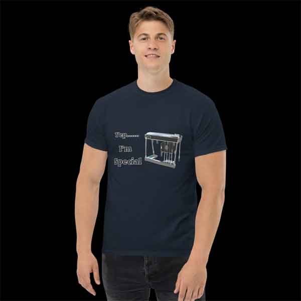 Yep I'm Special pedal steel guitar t-shirt